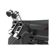 تصویر  دسته بازی ۴ انگشتی وفن خنک کننده ممو مدل AK77  همراه با باطری 4000 امپری