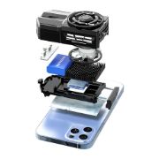 تصویر  فن رادیاتور خنک کننده با باطری 1200 mAh ممو مدل Memo DL-A5
