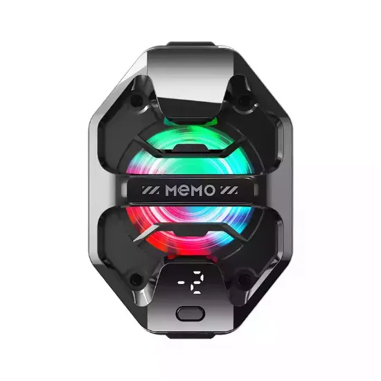 تصویر  فن خنک کننده موبایل ممو مدل MEMO DL20 (مدل 2026  /  33w )